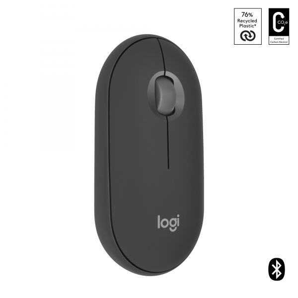 LOGITECH MOUSE M350s WIRELESS, BLU [910-007015]