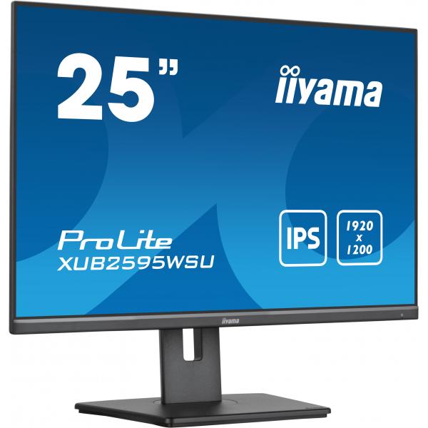 Iiyama ProLite 25 pulgadas - Monitor LED WUXGA IPS - 1920x1200 - Pivotante / HAS [XUB2595WSU-B5] 