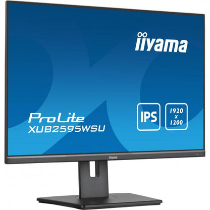 Iiyama ProLite 25 inch - WUXGA IPS LED Monitor - 1920x1200 - Pivot / HAS [XUB2595WSU-B5]