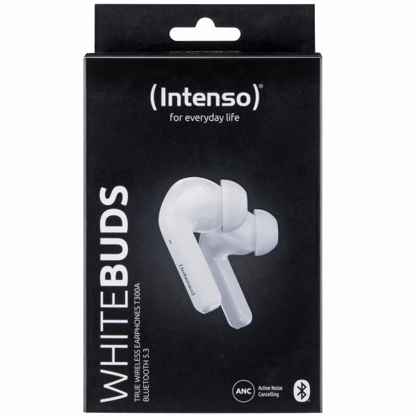 INTENSO AURICOLARI IN EAR BLUETOOTH, ANC, BIANCO [3720302]