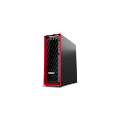 Lenovo ThinkStation P5 Intel Xeon W w3-2425 32 GB DDR5-SDRAM 1 TB SSD Windows 11 Pro para estaciones de trabajo Estación de trabajo en torre Negro, Rojo [30GA000NIX]