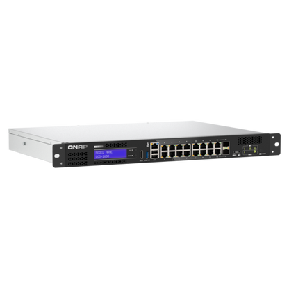 QNAP QGD-1600 Gigabit Ethernet administrado (10/100/1000) 1U Negro, Gris [QGD-1600-4G]