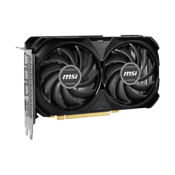 VGA MSI GEFORCE RTX 4060 TI VENTUS 2X NEGRO 16G OC [RTX4060TIVEN2XBL16GO] 