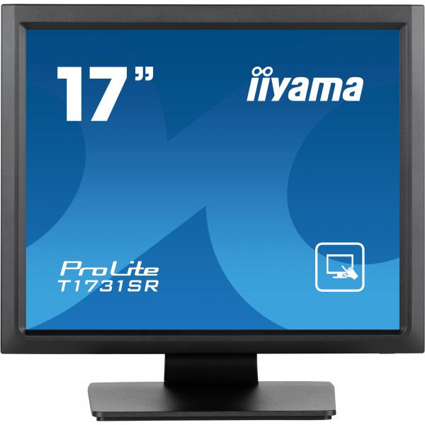 iiyama ProLite T1731SR-B1S Monitor PC 43,2 cm (17") 1280 x 1024 Pixel SXGA LCD Touch screen Nero [T1731SR-B1S]