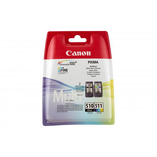 Canon Cartucce d'inchiostro Multipack PG-510 BK / CL-511 C/M/Y [2970B010]