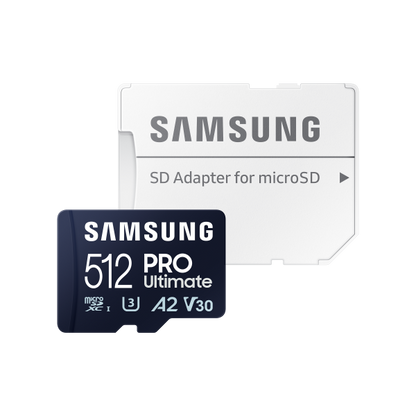 Samsung PRO Ultimate microSD Memory Card 512GB [MB-MY512SA/WW]