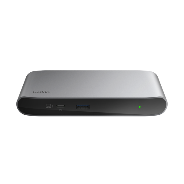 Belkin INC013VFSGY Concentrador de interfaz Thunderbolt 4 40000 Mbit/s Negro, Gris [INC013VFSGY] 