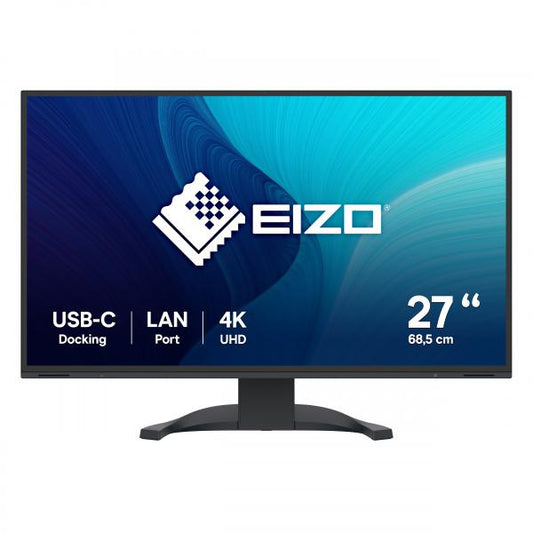 EIZO FlexScan EV2740X-BK LED display 68,6 cm (27") 3840 x 2160 Pixel 4K Ultra HD LCD Nero [EV2740X-BK]