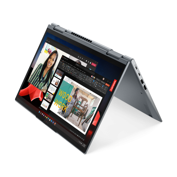 Lenovo ThinkPad X1 Yoga Ibrido (2 in 1) 35,6 cm (14") Touch screen WUXGA Intel Core i7 i7-1355U 16 GB LPDDR5-SDRAM 512 GB SSD Wi-Fi 6E (802.11ax) Windows 11 Pro Grigio [21HQ004PIX]
