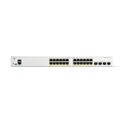 Cisco Catalyst 1300 Managed L2/L3 Gigabit Ethernet (10/100/1000) Soporte de alimentación a través de Ethernet (PoE) Gris [C1300-24P-4G] 