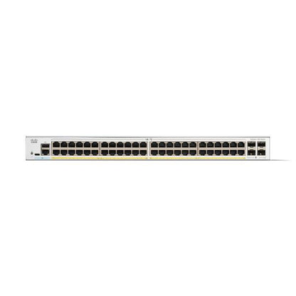 Cisco Catalyst 1300 Managed L2/L3 Gigabit Ethernet (10/100/1000) Soporte de alimentación a través de Ethernet (PoE) Gris [C1300-48P-4G] 