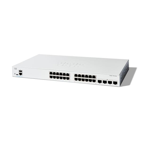 Cisco C1300-24T-4X switch di rete Gestito L2/L3 Gigabit Ethernet (10/100/1000) Bianco [C1300-24T-4X]