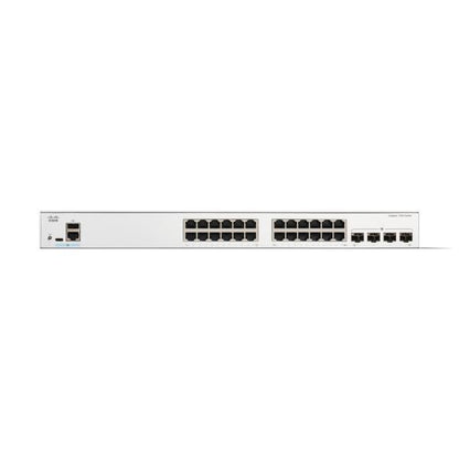 Conmutador de red Cisco C1300-24T-4G Administrado L2/L3 Gigabit Ethernet (10/100/1000) Blanco [C1300-24T-4G] 