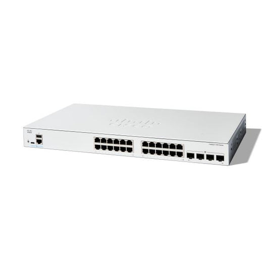 Cisco C1300-24T-4G switch di rete Gestito L2/L3 Gigabit Ethernet (10/100/1000) Bianco [C1300-24T-4G]