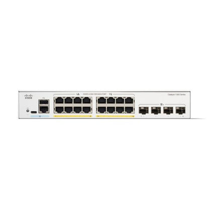 Cisco C1300-16P-4X switch di rete Gestito L2/L3 Gigabit Ethernet (10/100/1000) Bianco [C1300-16P-4X]