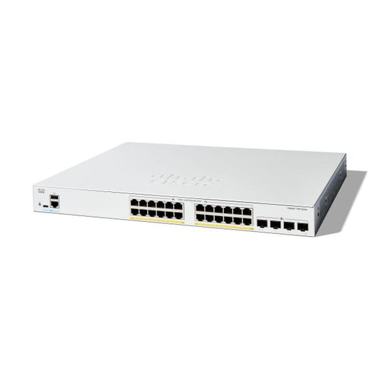 Cisco Catalyst 1300 Gestito L2/L3 Gigabit Ethernet (10/100/1000) Supporto Power over Ethernet (PoE) Grigio [C1300-24FP-4X]