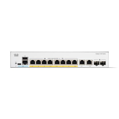 Cisco C1200-8FP-2G switch di rete Gestito L2/L3 Gigabit Ethernet (10/100/1000) Bianco [C1200-8FP-2G]