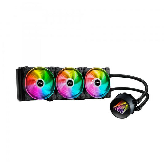 ADATA DISSIPATORE CPU ACQUA LEVANTE X 360 ARGB BLACK RGB mirror pump head [LEVANTEX360-BKCWW]