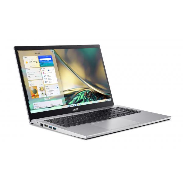 Acer Aspire 3 A315-59-57AU Notebook 39.6 cm (15.6") Full HD Intel Core i5 i5-1235U 8 GB DDR4-SDRAM 512 GB SSD Wi-Fi 5 (802.11ac) Windows 11 Home Silver [NX.K6SET .009]