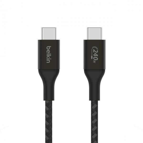 Belkin CAB015bt2MBK cavo USB 2 m USB 2.0 USB C Nero [CAB015BT2MBK]