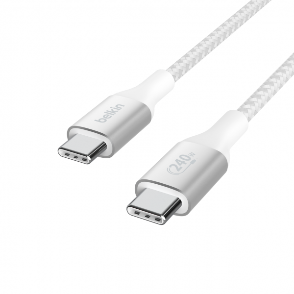 Belkin CAB015bt2MWH cavo USB 2 m USB 2.0 USB C Bianco [CAB015BT2MWH]