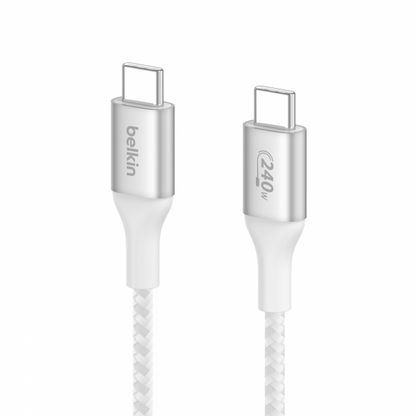 Belkin CAB015bt2MWH cavo USB 2 m USB 2.0 USB C Bianco [CAB015BT2MWH]