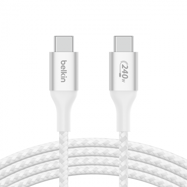 Belkin CAB015bt2MWH cavo USB 2 m USB 2.0 USB C Bianco [CAB015BT2MWH]