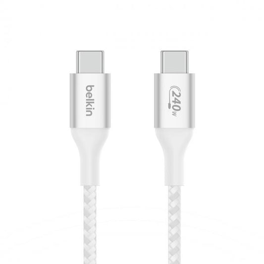 Belkin CAB015bt2MWH cavo USB 2 m USB 2.0 USB C Bianco [CAB015BT2MWH]