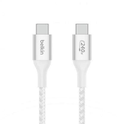 Belkin CAB015bt2MWH cavo USB 2 m USB 2.0 USB C Bianco [CAB015BT2MWH]