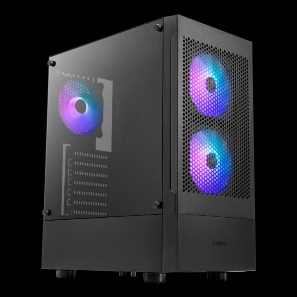 GAMDIAS CASE MID TOWER TALOS E3 3x120mm ARGB MESH [TALOS E3 MESH]