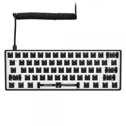 Teclado USB Sharkoon SKILLER SGK50 S4 Negro [SGK50S4BAREBONEBLANSI] 