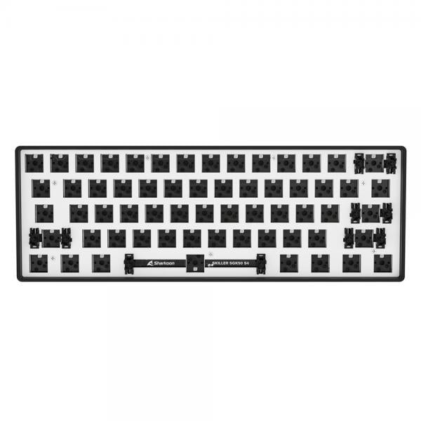 Teclado USB Sharkoon SKILLER SGK50 S4 Negro [SGK50S4BAREBONEBLANSI] 