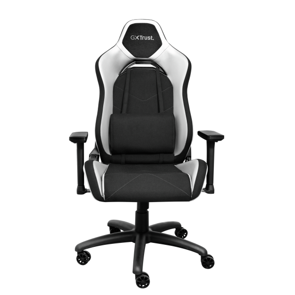 Trust GXT 714 RUYA Silla gaming universal Negro, Blanco [25065] 