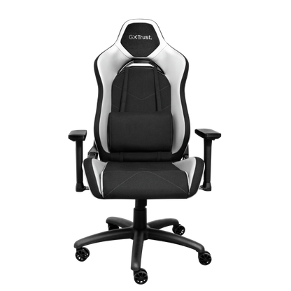 Trust GXT 714 RUYA Silla gaming universal Negro, Blanco [25065] 