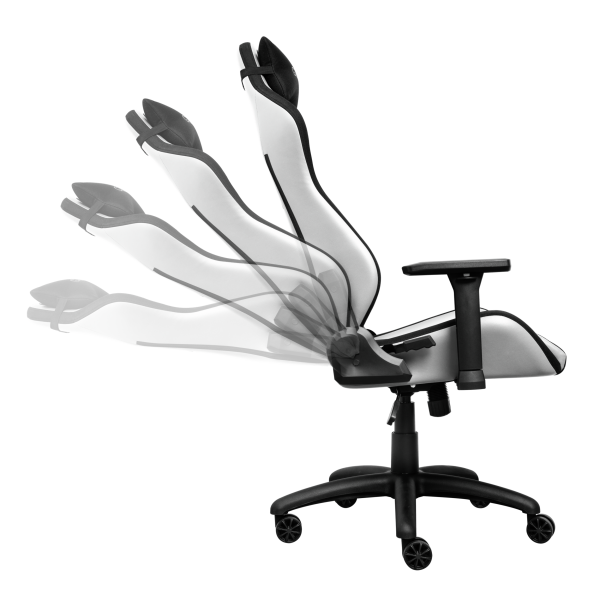 Trust GXT 714 RUYA Silla gaming universal Negro, Blanco [25065] 