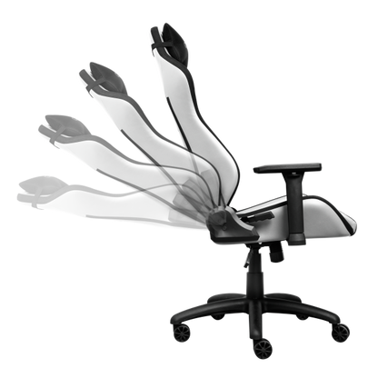 Trust GXT 714 RUYA Silla gaming universal Negro, Blanco [25065] 