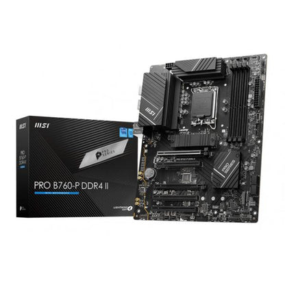 MSI MB B760, B760-P PRO, LGA1700,4DDR4,5PCI-EX16,M.2(1*KEY E+2*KEY M),4SATA3,1USB3.2 [PRO B760-P DDR4 II]