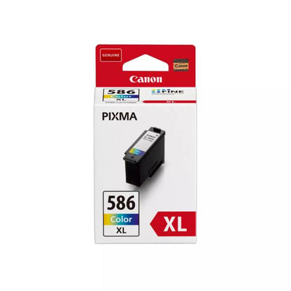 Canon CL-586XL cartucho de tinta 1ud Original Alto Rendimiento (XL) Cian, Magenta, Amarillo [6226C001] 