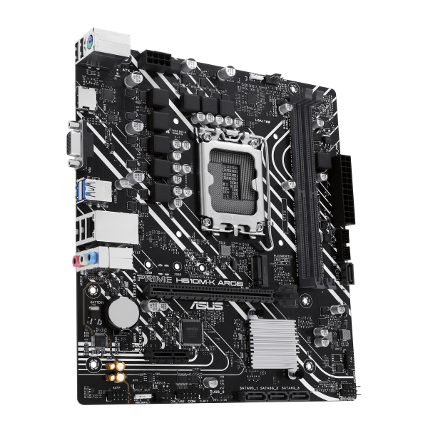 ASUS MB H610, PRIME H610M-K ARGB, LGA 1700, 90MB1G90-M0EAY0 [PRIME H610M-K ARGB]