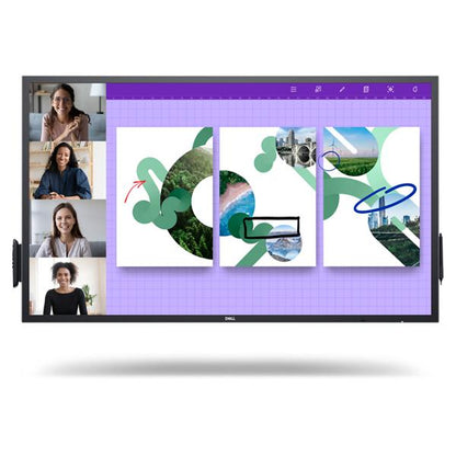 DELL P5524QT Pantalla plana interactiva 139,7 cm (55") LCD 350 cd/m 4K Ultra HD Negro Pantalla táctil [DELL-P5524QT]