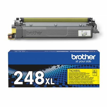 Brother TN-248XLY cartuccia toner 1 pz Originale Giallo [TN248XLY]