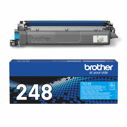 Brother TN-248C cartuccia toner 1 pz Originale Ciano [TN248C]