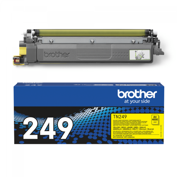 Brother TN-249Y cartuccia toner 1 pz Originale Giallo [TN249Y]