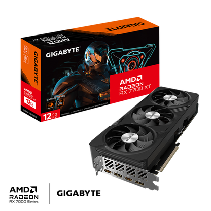 VGA GIGABYTE RADEON RX 7700 XT GAMING OC 12G [GV-R77XTGAMINGOC12GD]