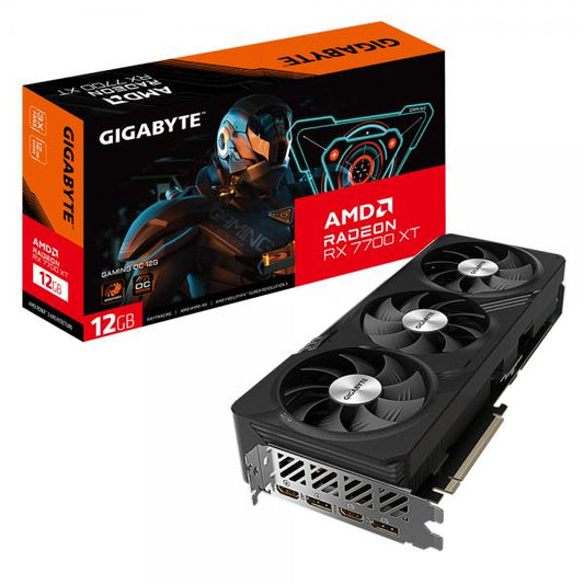 VGA GIGABYTE RADEON RX 7700 XT GAMING OC 12G [GV-R77XTGAMINGOC12GD]