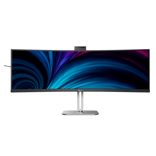 PHILIPS MONITOR CURVO 49 LED VA 32:9 4K UHD 4MS 450 CDM, REG ALTEZZA, USB-C DOCK, WEBCAM, DP/HDMI [49B2U5900CH]