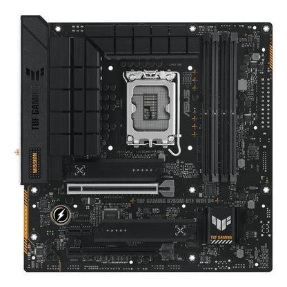 ASUS MB B760, TUF GAMING B760M-BTF WIFI D4, LGA 1700, DDR4, MATX, 90MB1E50-M0EAY0, HYDDEN CONNECTOR [TF GM B760M-BTF W D4]