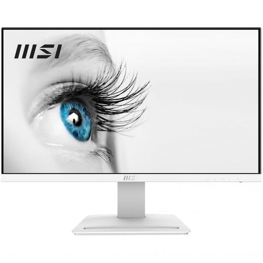 MSI MONITOR 23.8 LED IPS 16:9 FHD 1MS 100Hz, VESA 75X75, DP/HDMI, MULTIMEDIA, BLANCO [PRO MP243XW] 