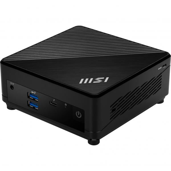 MSI Cubi 5 12M-002BEU-B51235UXX PC de tamaño 0.66L Negro Intel SoC i5-1235U [CUBI512M-002BEU] 