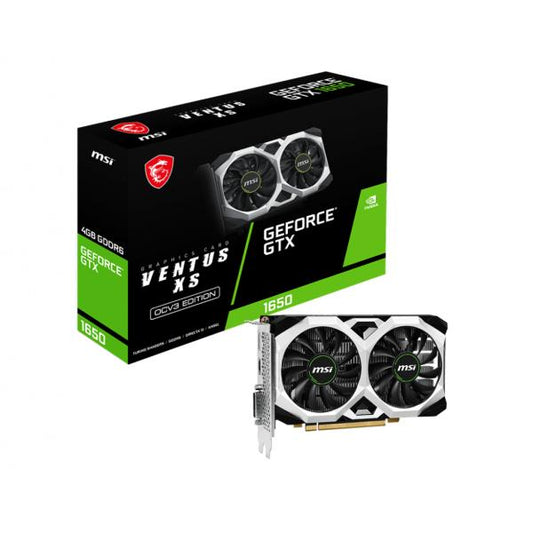 VGA MSI GEFORCE GTX 1650 D6 VENTUS XS OCV3 [GTX1650D6VENXSOCV3]